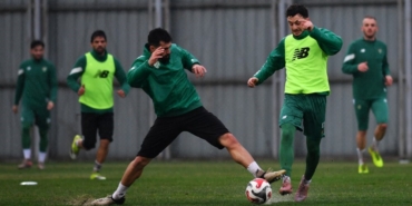 Bursaspor, Adanaspor maçı hazırlıklarını sürdürdü