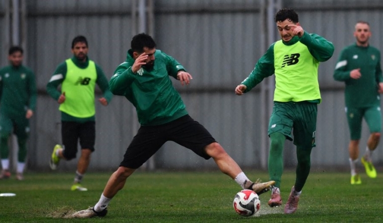 Bursaspor, Adanaspor maçı hazırlıklarını sürdürdü