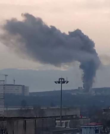 Sakarya Şehir Hastanesi inşaatında yangın