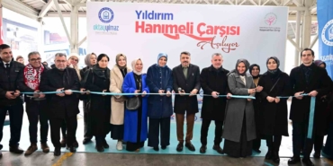 Yıldırım’a hanımeli çarşısı açıldı