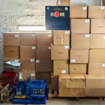Bilecik’te 93 bin 600 adet makaron ele geçirildi