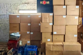 Bilecik’te 93 bin 600 adet makaron ele geçirildi