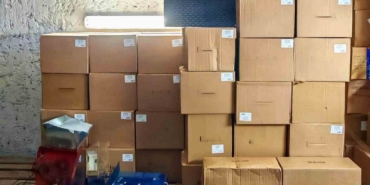 Bilecik’te 93 bin 600 adet makaron ele geçirildi