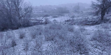 Edirne’nin Hamzabeyli köyünde kar yağışı başladı