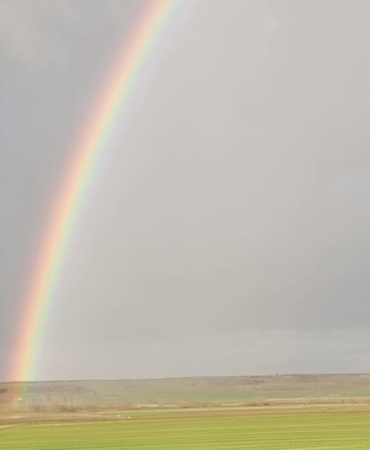 Gökkuşağı Hayrabolu semalarını süsledi