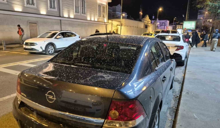 Yeni yılda Ortaköy’de kar yağışı başladı