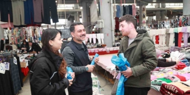 Gebze’de pazar yerlerinde "Atıksız Pazar" uygulaması başlatıldı