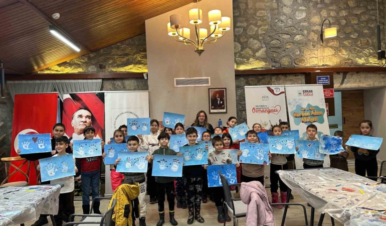 Osmangazi’de çocuklar kış neşesiyle buluştu