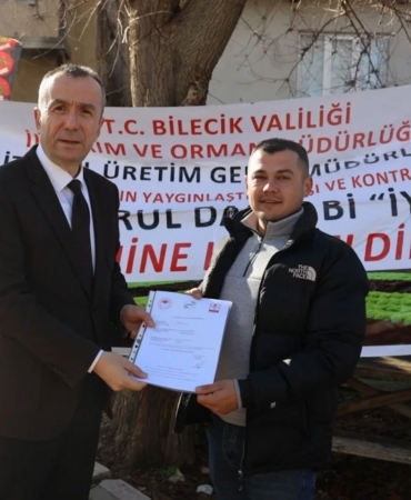 Bilecik’te "Marul Daha Bi’ İyi" Projesi ile üretim tescillendi