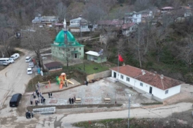 İnegöl Belediyesi’nden İclaliye Mahallesi’nde meydan düzenlemesi