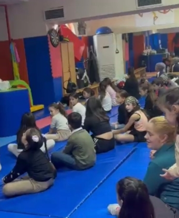 Burhaniye’de anne ve çocukları sporda buluştu