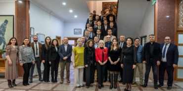 Bilecik’te İl Emniyet Müdürü Gökalp Şener’e veda yemeği