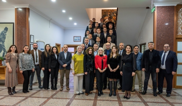 Bilecik’te İl Emniyet Müdürü Gökalp Şener’e veda yemeği