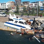 Tuzla’da fırtına sonrası hasar tespit çalışmaları sürüyor
