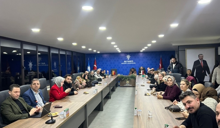 AK Parti Bilecik teşkilatı danışma toplantısında buluştu