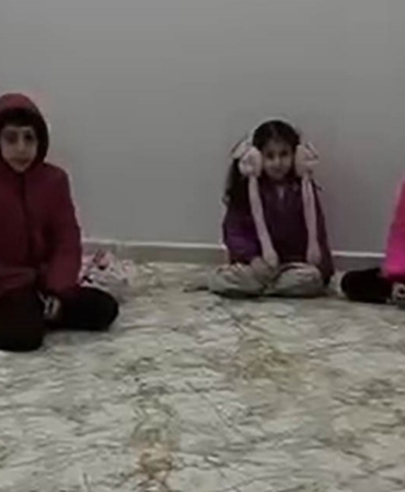 Eşi cezaevine giren kadın çocuklarıyla birlikte hastane mescidine sığındı