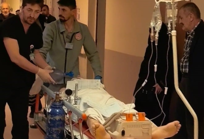 Makinenin üzerinden düşen işçi hayatını kaybetti