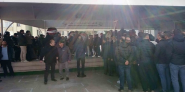 Kocaeli’de forkliftin altında kalan işçi son yolculuğuna uğurlandı