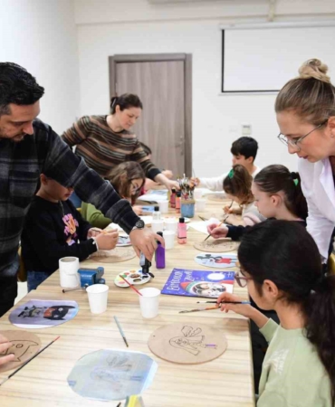 Osmangazi’de çocuklar kitaplardan ilham alarak üretiyor