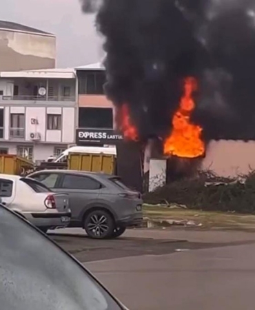 Bursa’da trafo yangını korkuttu