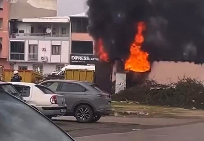 Bursa’da trafo yangını korkuttu