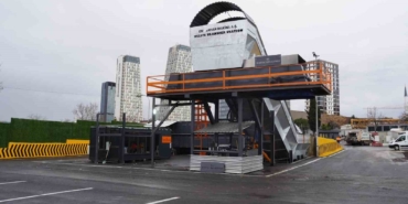 Kartal Belediyesi’nin yeni çöp toplama ve aktarma istasyonu hizmete girdi