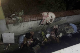 Mahalleliyi panikleten yangın, itfaiyenin müdahalesiyle son buldu