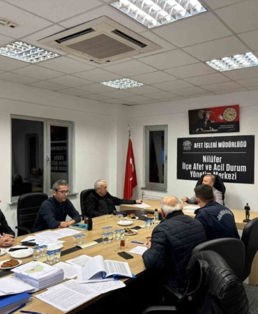 Nilüfer’de afetlere karşı hazırlık tatbikatı