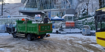 Bursa Büyükşehir’de kış mesaisi sürüyor