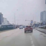 Bursa’da ters yöne giren otomobil paniğe neden oldu