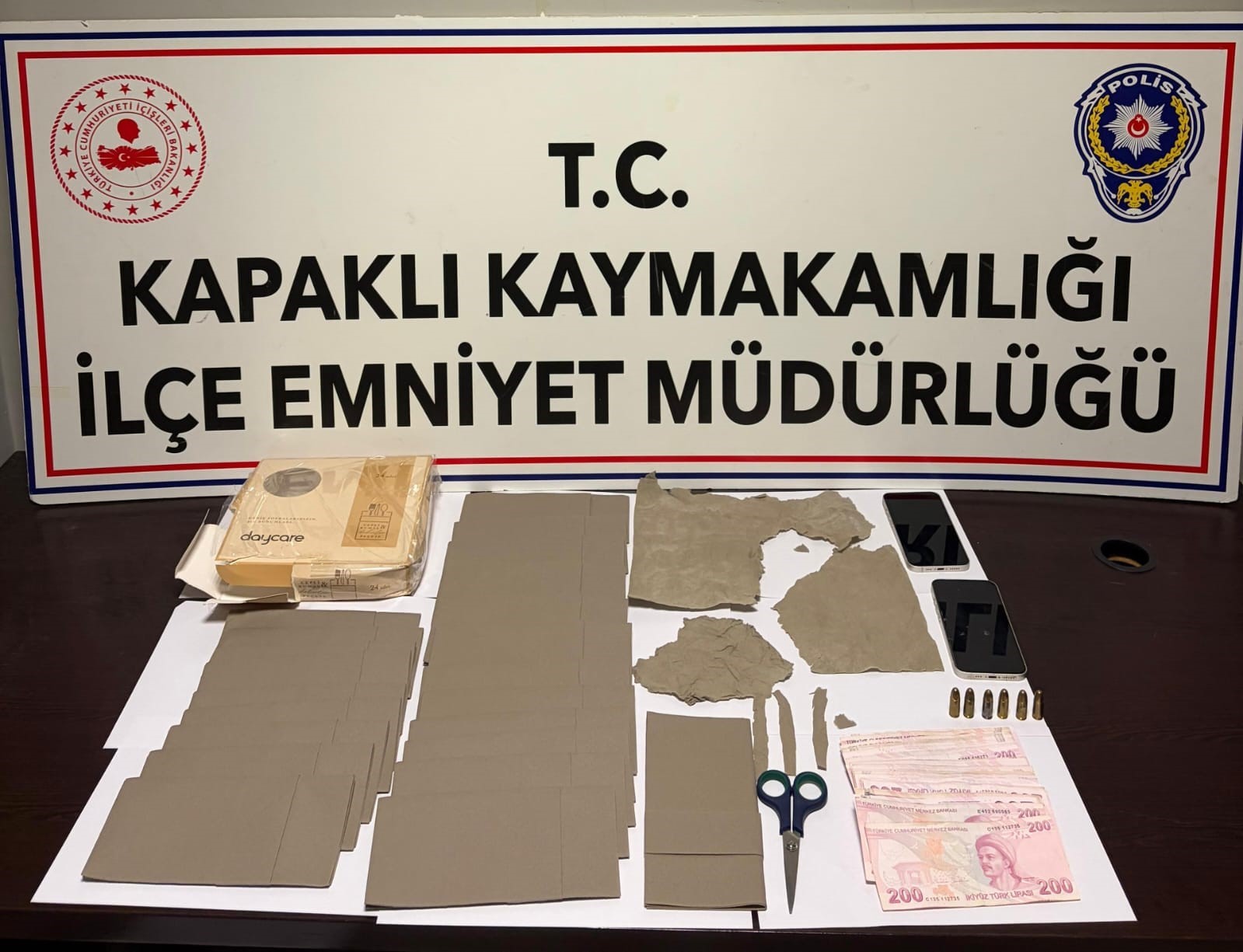 Kapaklı’da narkotik operasyonu: 2 tutuklama