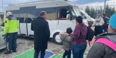 Bilecik’te taşımalı eğitim araçları denetlendi