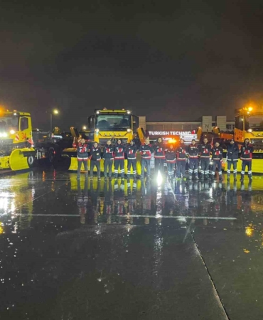 Sabiha Gökçen Havalimanı’nda kar tedbirleri