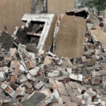 Edirne’de facianın eşiğinden dönüldü: Apartman bacası çöktü