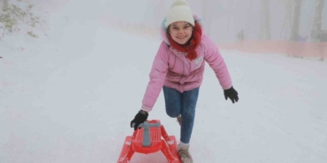 Çocuklar karne sevincini kızak şenliğinde yaşayacak