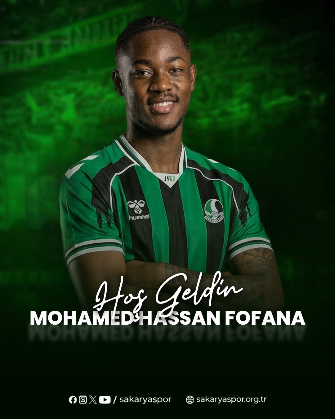 Sakaryaspor, Mohamed Hassan Fofana’yı kadrosuna kattı