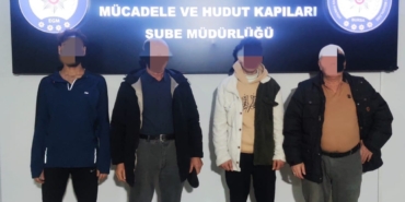 Bursa’da 13 düzensiz göçmen ve 4 organizatör yakalandı