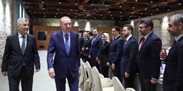 Cumhurbaşkanı Erdoğan, iş adamları heyetini kabul etti