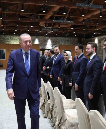 Cumhurbaşkanı Erdoğan, iş adamları heyetini kabul etti