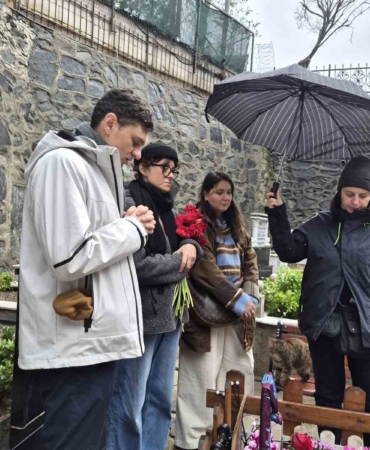 Mattia Ahmet Minguzzi öldürülmesinin 1. yıl dönümünde mezarı başında anıldı