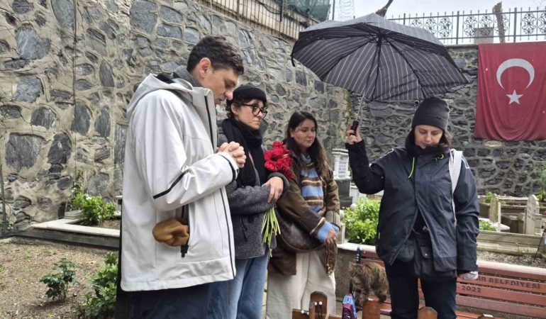 Mattia Ahmet Minguzzi öldürülmesinin 1. yıl dönümünde mezarı başında anıldı