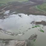 Doğuda kar batıda kuraklık: Gölette korkutan görüntü