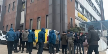 PTT’de iş bırakma eylemi