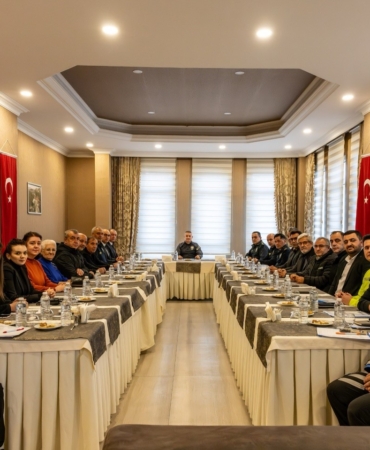 Bilecik’te emniyet ve muhtarlar asayiş toplantısında buluştu