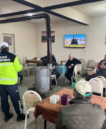 Bilecik’te köylerde trafik güvenliği eğitimi