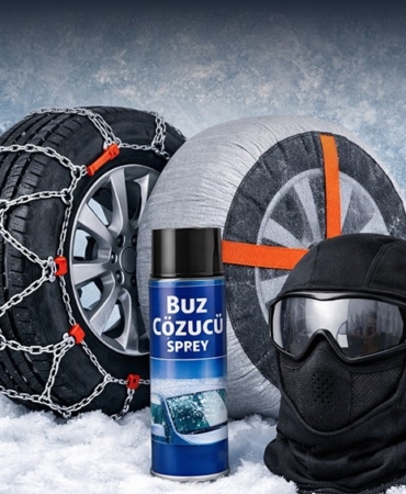 Kar yağışları başladı, lastik zinciri satışları 10 kat arttı