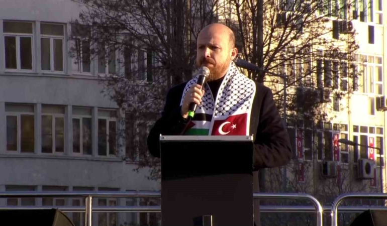 Bilal Erdoğan: "Biz sinmeyeceğiz, susmayacağız, Filistin’i unutmayacağız"