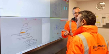 Vali Sözer, altın madeninde inceleme yaptı