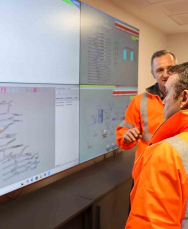 Vali Sözer, altın madeninde inceleme yaptı