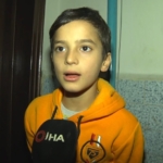 Bayrampaşa’da ambulansın geçmesi için trafiği durduran 10 yaşındaki Ahmet Hacı İbrahim: